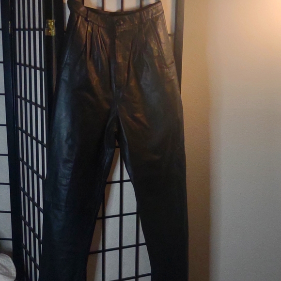 💕Leather pants, 100% Genuine.😎 - Picture 1 of 7